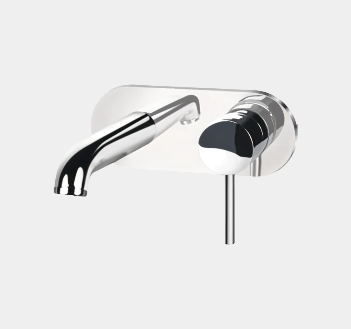 Concealed Wall Mounted Basin Taps 