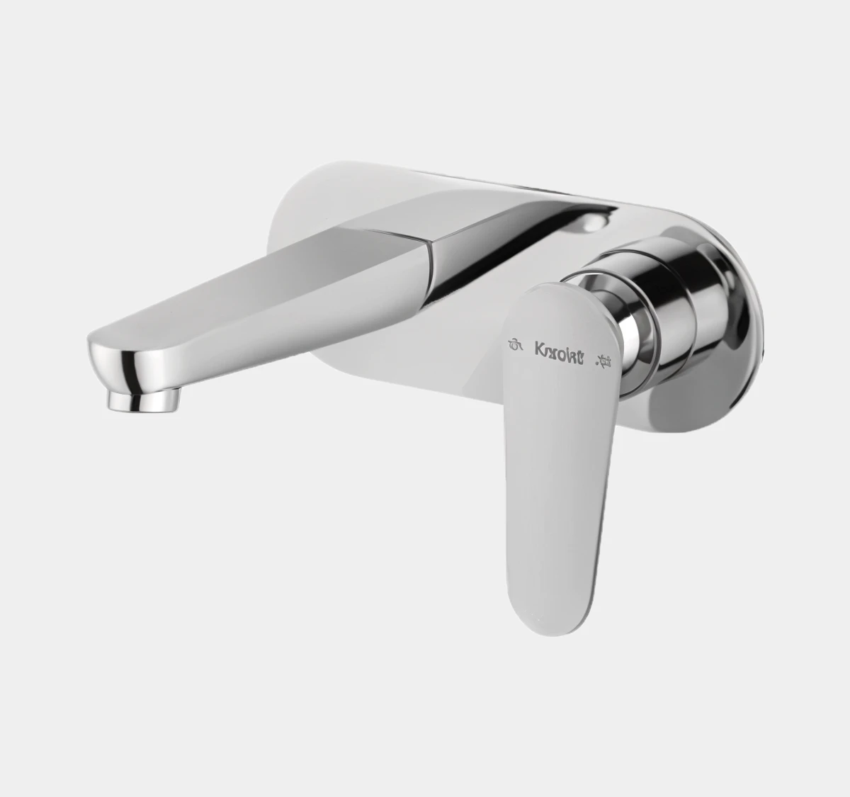 Concealed Wall Mounted Basin Taps (CP)