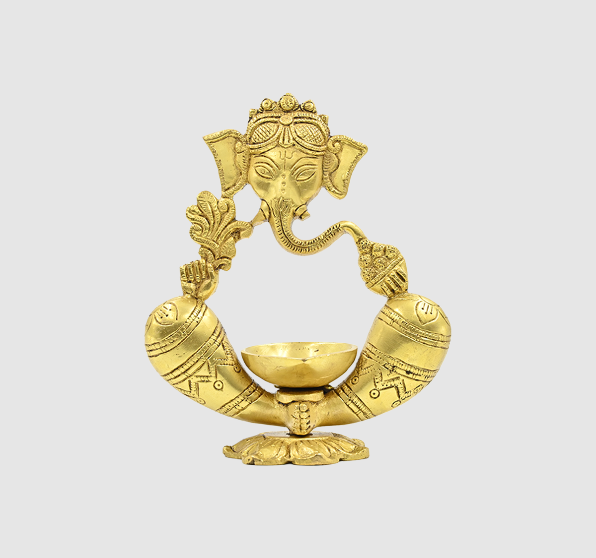 Ganesh Trunk In Hands Go Crafts