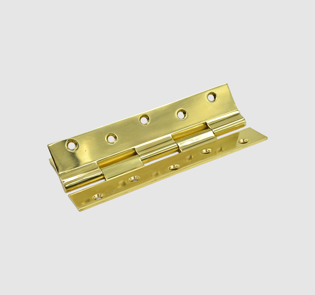 Door Hinges Gold Lacquer Brass