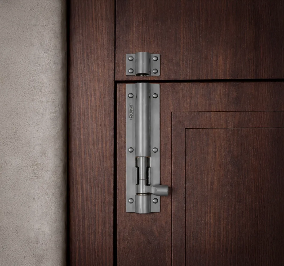 Brass Tower Bolt Graphite Finish Xylo Type