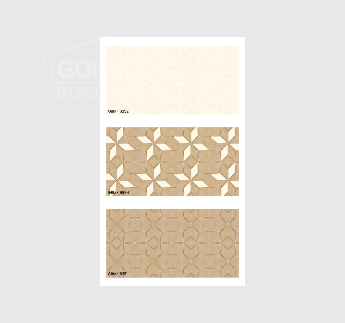 Bathroom Tiles GDS-B0263 (1200×600 mm, Matt)