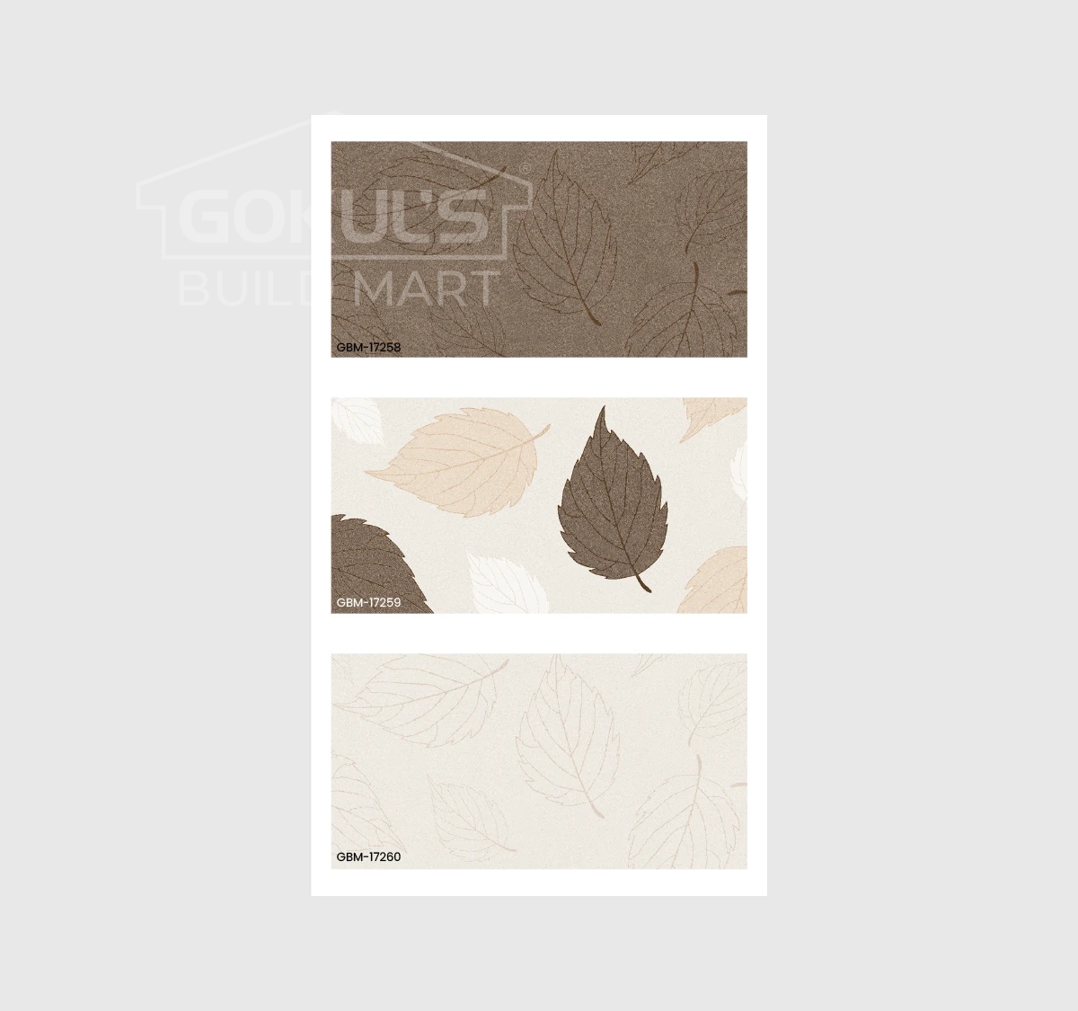 Ceramic Bathroom Wall & Floor Tiles – GDS-B0016 (600x300 mm, Glossy Finish)