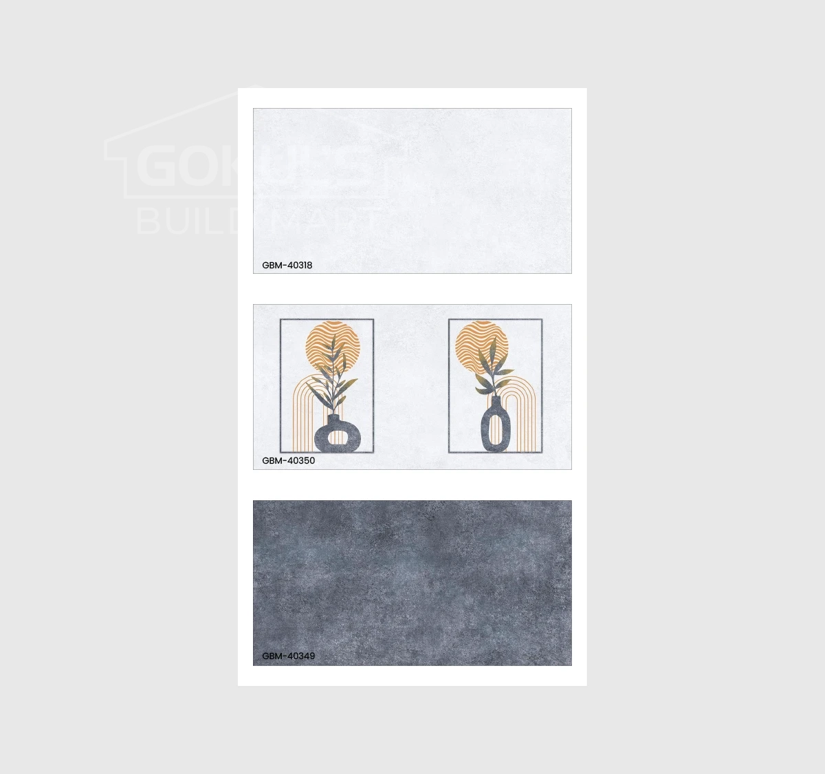Bathroom Tiles GDS-B0082 (600×300 mm, Matt)