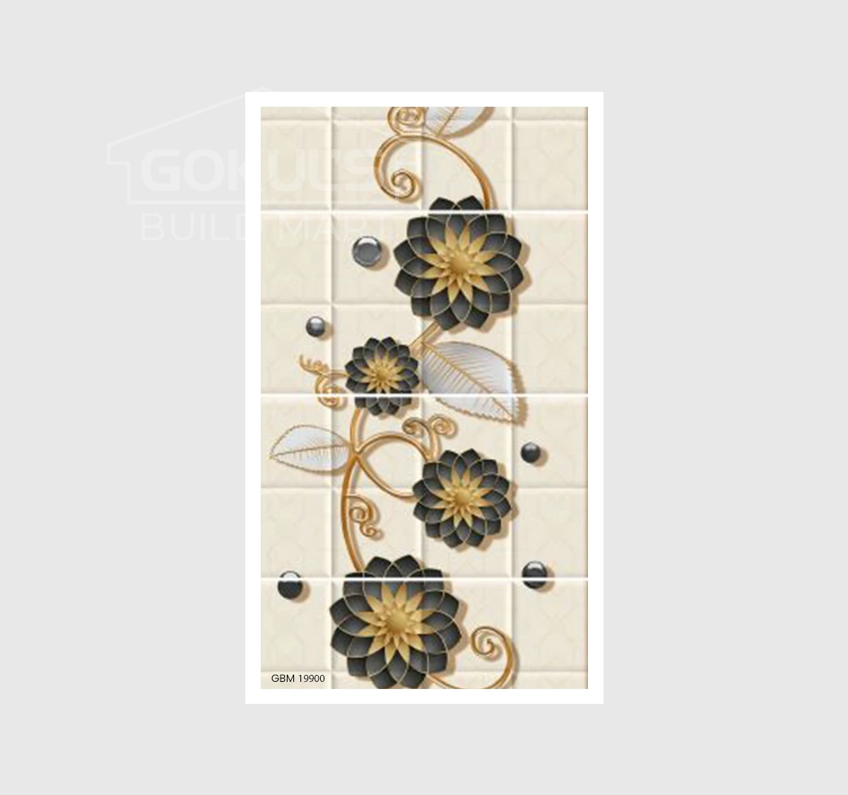 Bathroom Tiles GDS-B0008 (600×300 mm, Glossy)