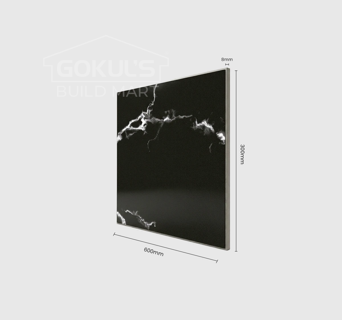 Bathroom Tiles GDS-B0047 (600×300 mm, Glossy)