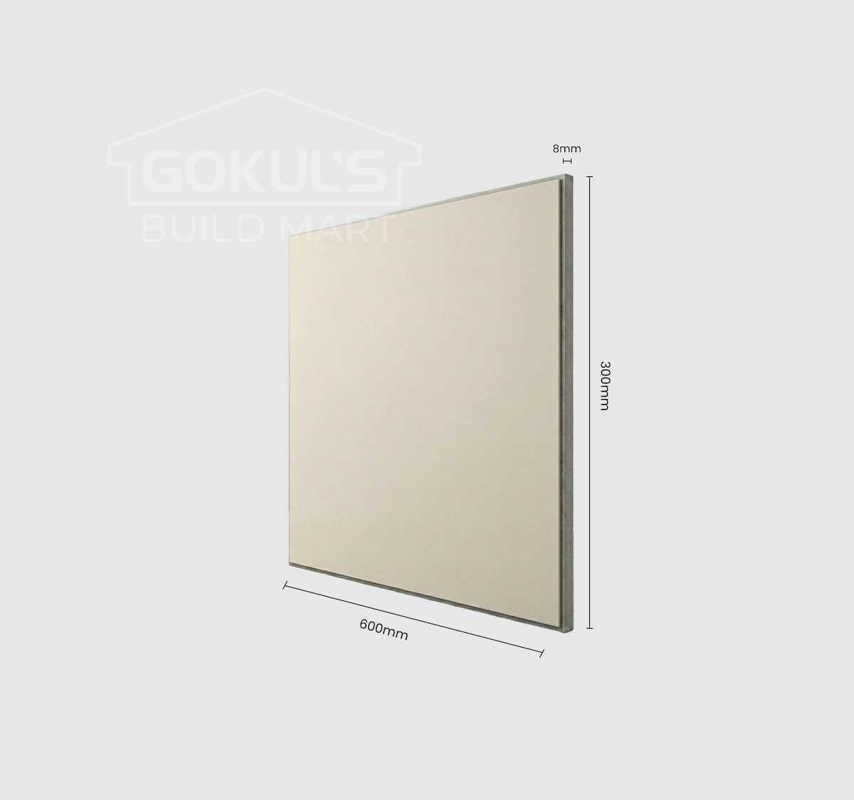 Bathroom Tiles GDS-B0067 (600×300 mm, Matt)