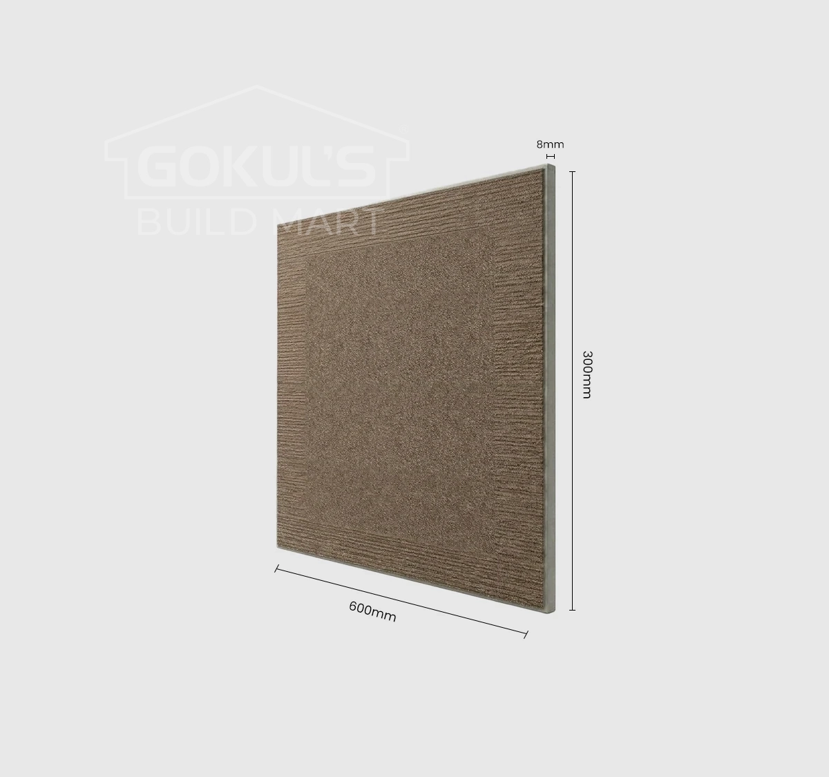Bathroom Tiles GDS-B0088 (600×300 mm, Matt)