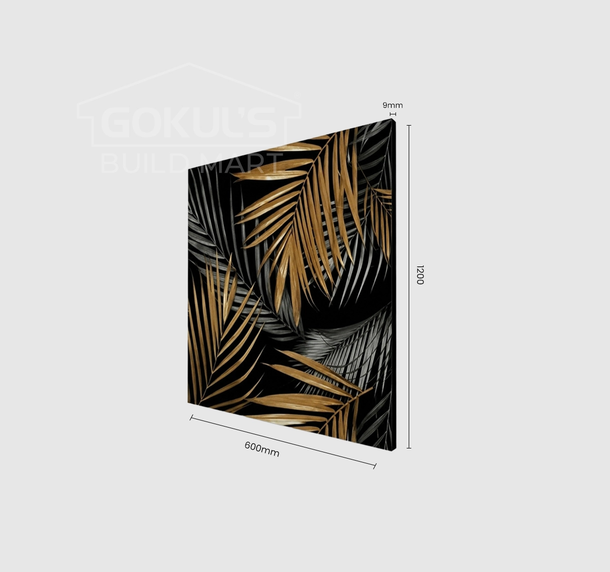 Bathroom Tiles GDS-B0217 (1200×600 mm, Glossy)