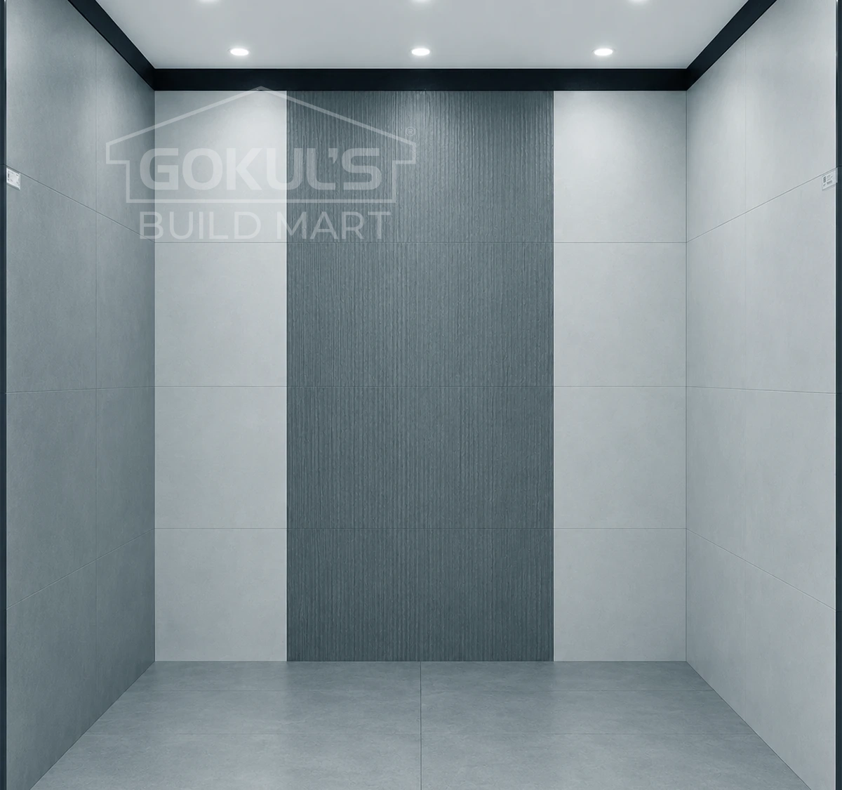 Bathroom Tiles GDS-B0223 (1200x600 mm, Matt)