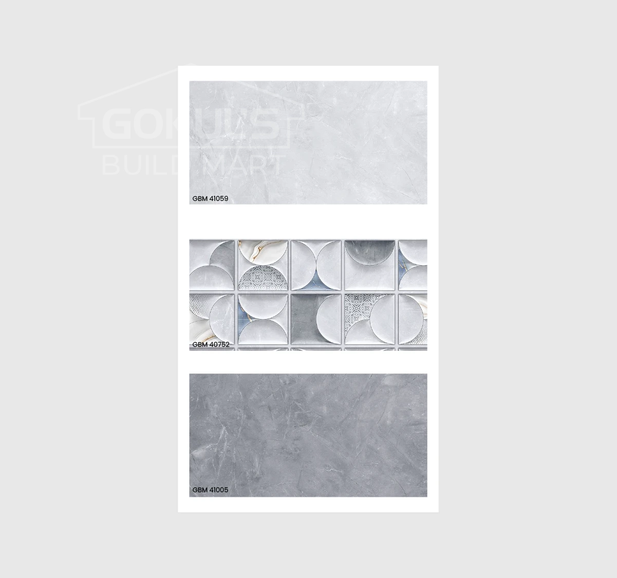 Bathroom Tiles GDS-B0212 (1200×600 mm, Glossy)