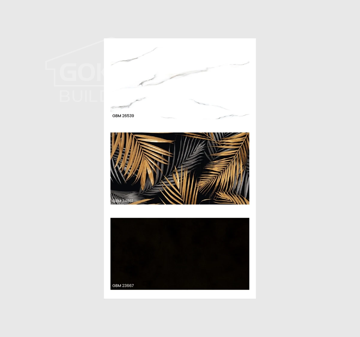 Bathroom Tiles GDS-B0217 (1200×600 mm, Glossy)