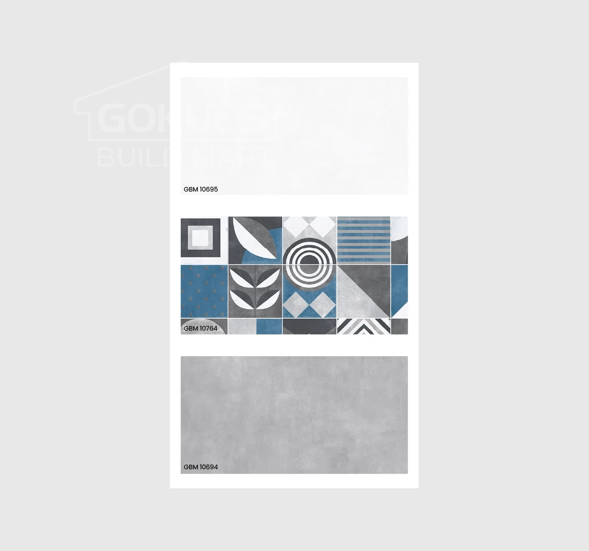 Bathroom Tiles GDS-B0229 (1200×600 mm, Matt)