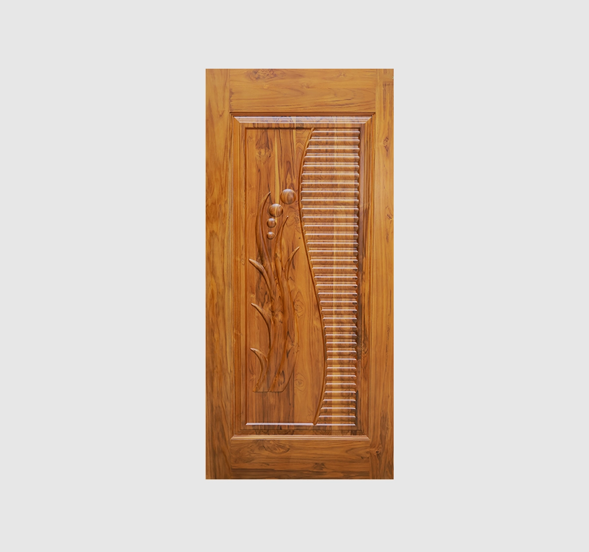 Teak Wood SPS D4 Carving+Polish