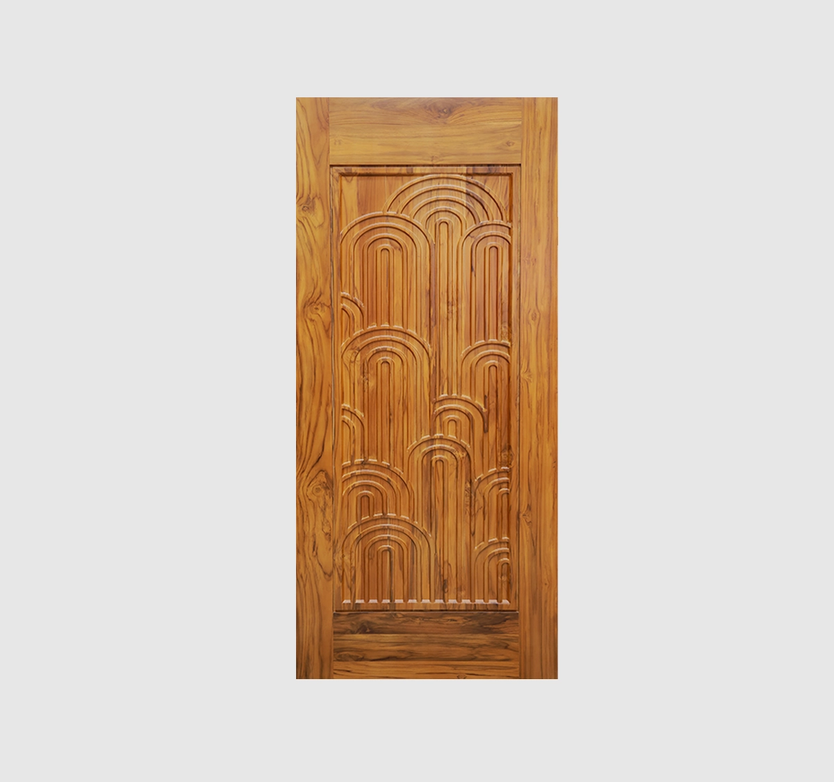 Teak Wood SPS 8MM D33 Carving+Polish