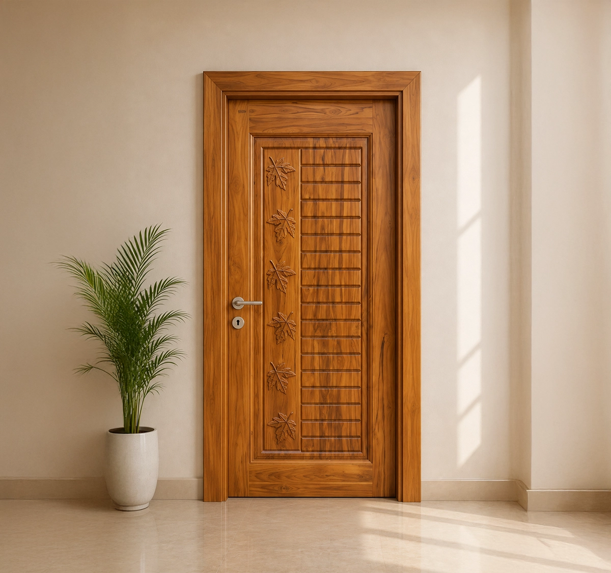 Teak Wood SPS Carving+Polish