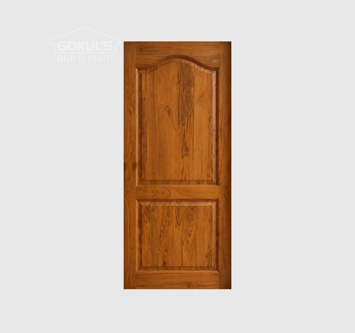 Teak Wood TPA Door With Polish