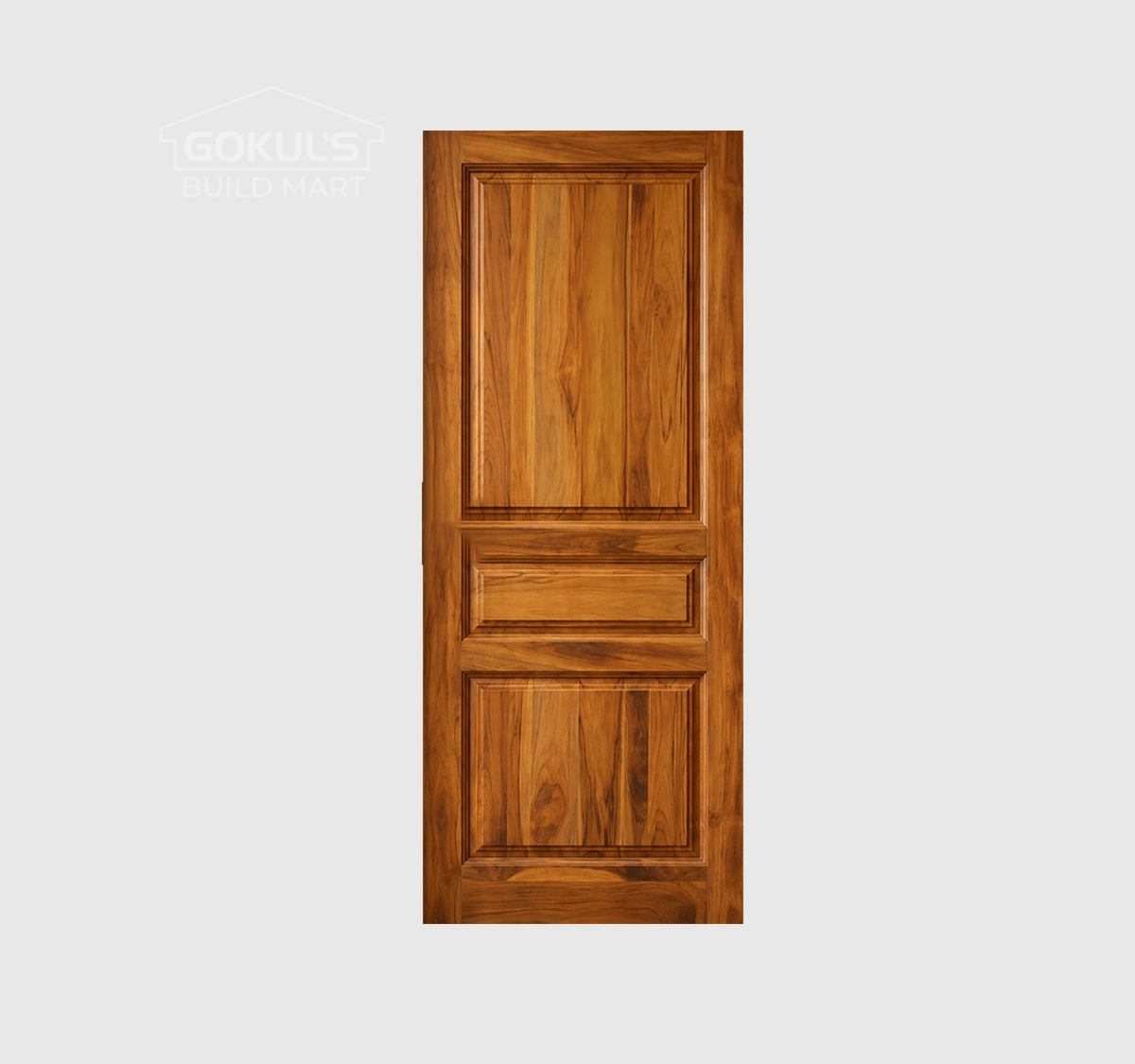 Teak Wood AP 109 Door With Polish
