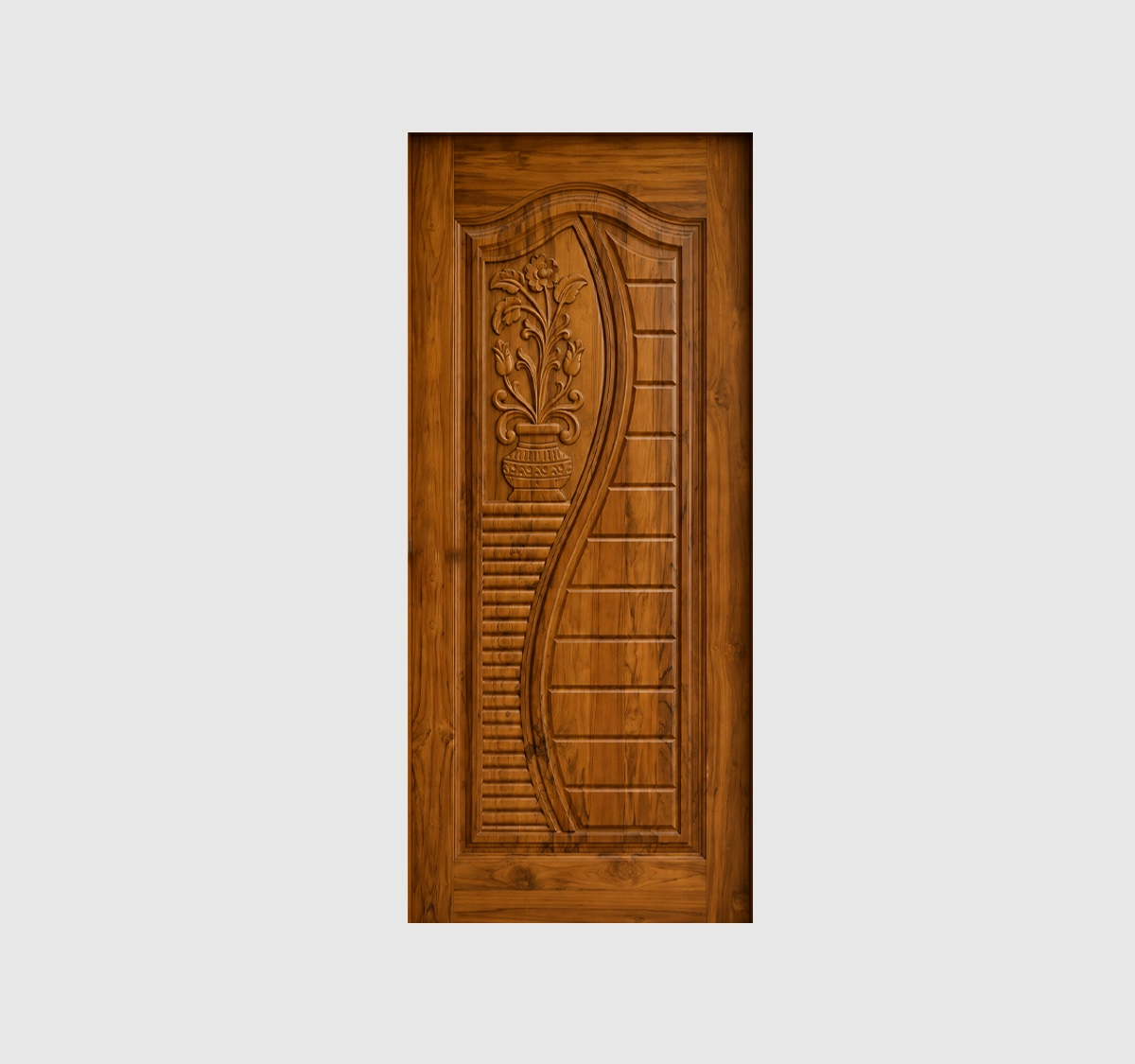 Teak Wood SPA 2 Carving+Polish